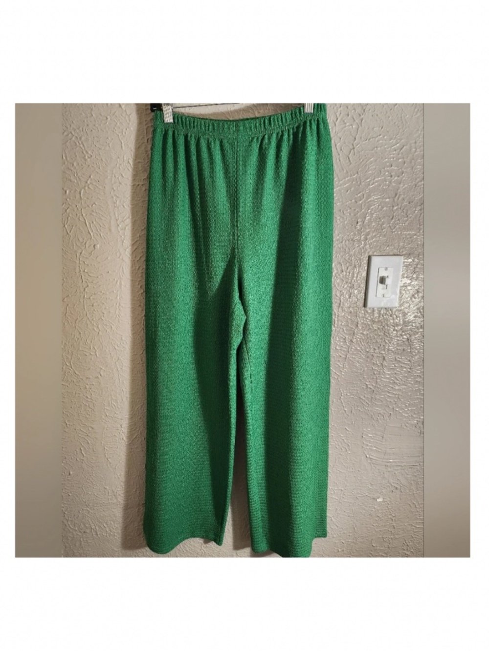 SHEIN Green Wide Leg Pants